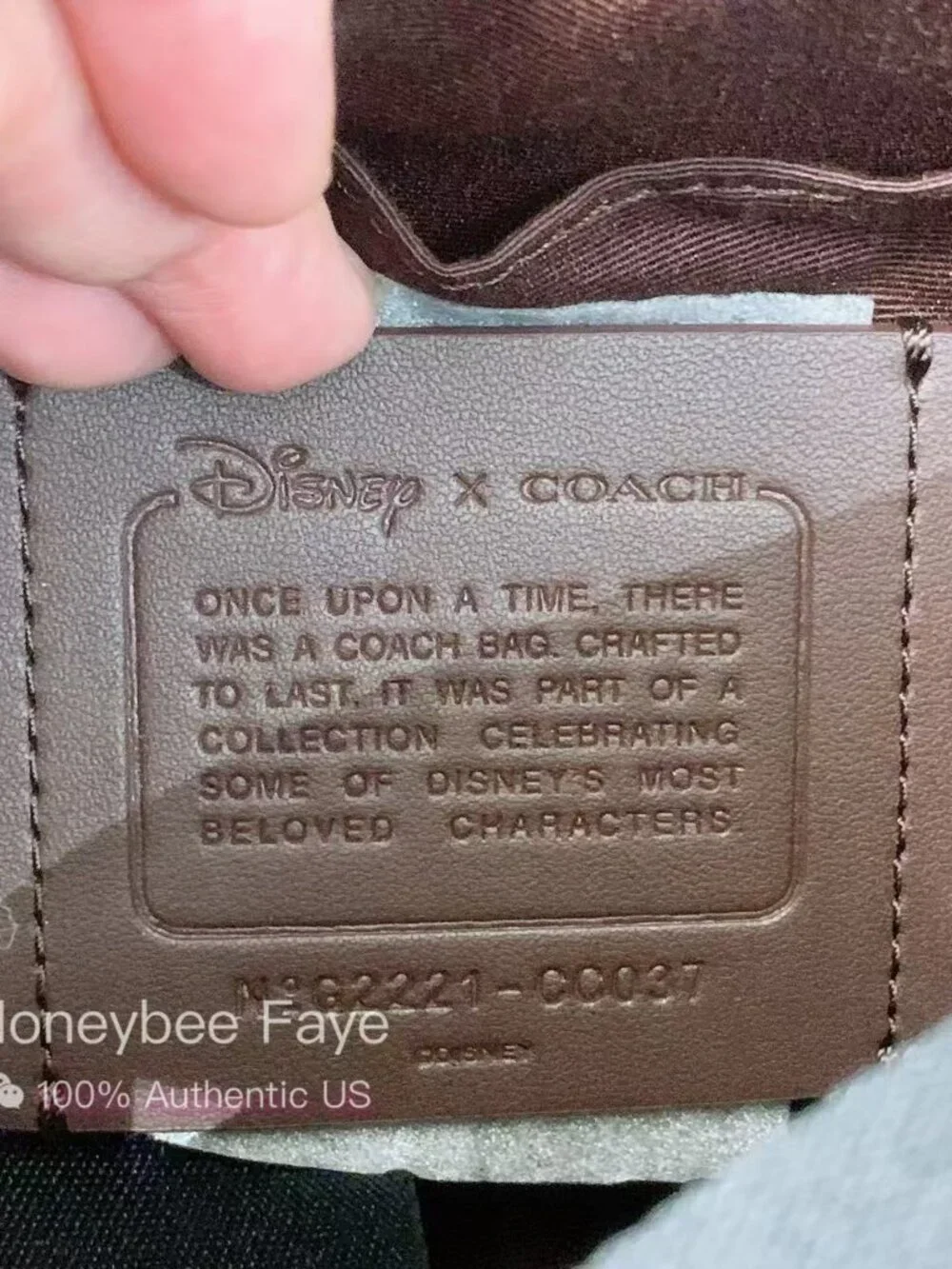 Coach nwt disney